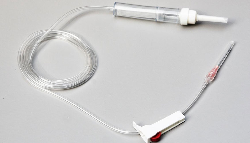 ISO 1135-3 Transfuzijska oprema za medicinsko uporabo – Test za komplete za odvzem krvi