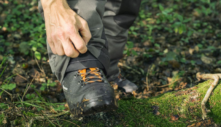 ISO 11393-3 Protective Clothing for Handheld Chainsaw Users - Part 3: Test Methods for Footwear
