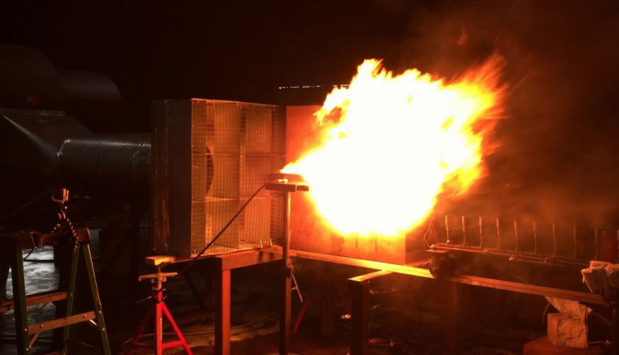 ISO 1182 Reaction to Fire Tests for Products - Flammability Test