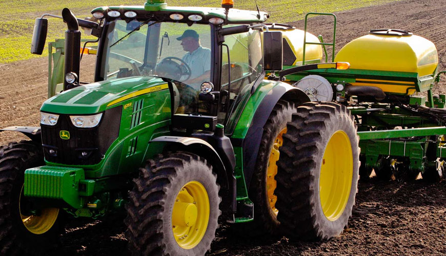 ISO 12188-1 Traktorji in stroji za kmetijstvo in gozdarstvo, 1. del: Dinamično testiranje satelitskih naprav za določanje položaja