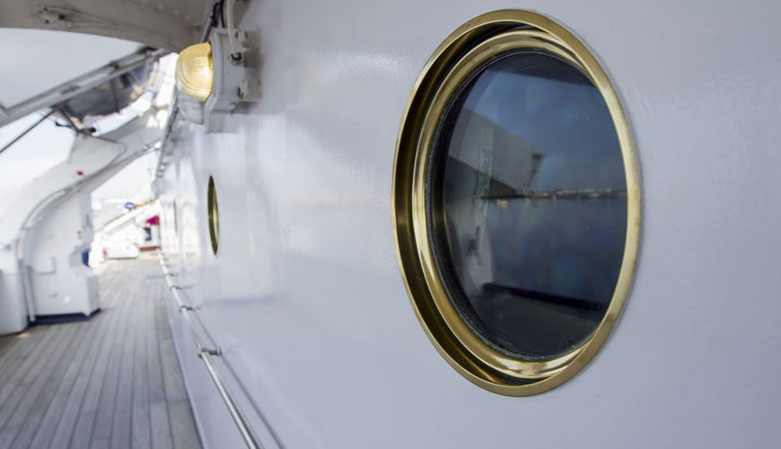 ISO 12216 Küçük Tekne - Pencereler - Lombozlar - Kapaklar - Kör Lambalar ve Kapılar - Mukavemet ve Su Geçirmezlik Gereksinimleri Testi