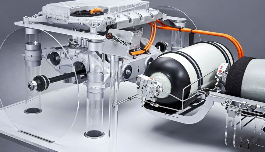 ISO 12619-1 Test komponent sistema goriva za stisnjen plinasti vodik (CGH2) in mešanice vodika in zemeljskega plina za cestna vozila