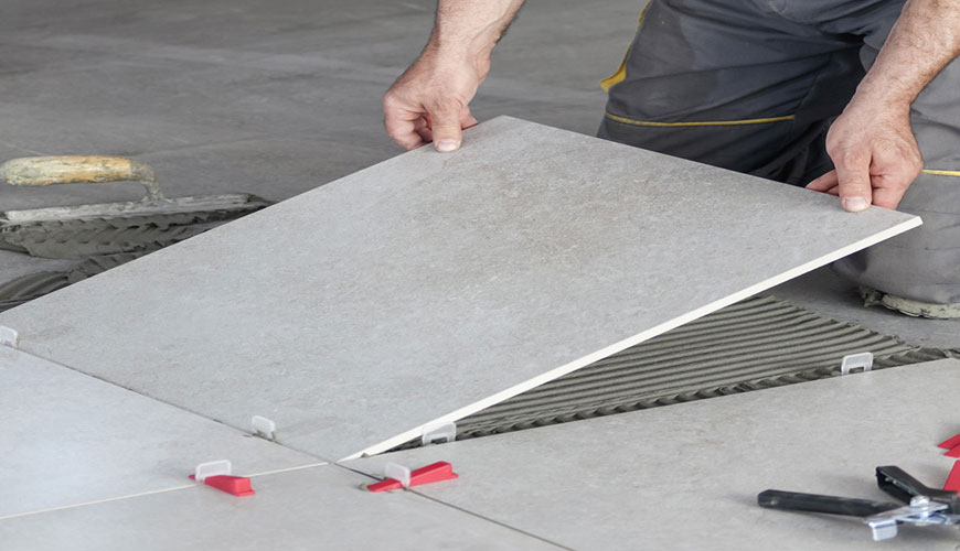 ISO 13007-4 Seramik Karolar, Derzler ve Yapıştırıcılar, Bölüm 4: Derzler için Test Yöntemleri