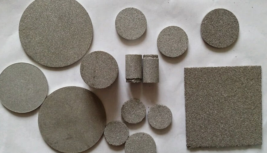 ISO 13314 Metallerin Mekanik Testi, Süneklik Testi, Gözenekli ve Hücresel Metaller için Sıkıştırma Testi