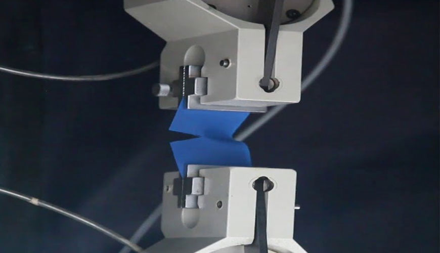 ISO 1421 Kauçuk veya Plastik Kaplı Kumaşlar - Çekme Mukavemetinin ve Kopmada Uzamanın Tayini Testi