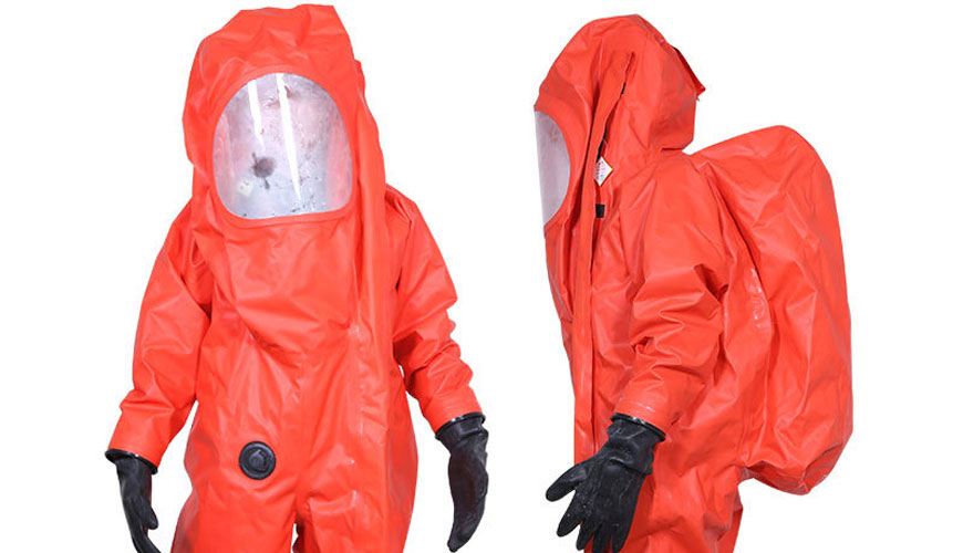 ISO 14325 Test za kemična zaščitna oblačila