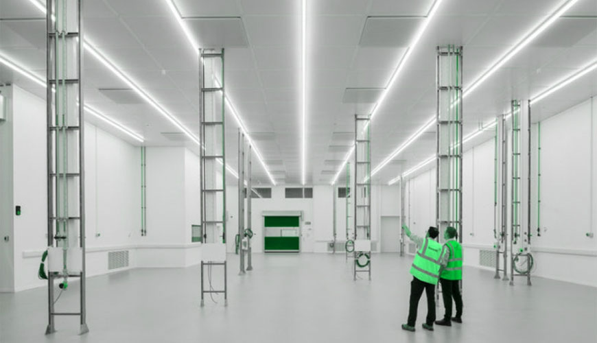 ISO 14644-4 Temiz Odalar ve İlgili Kontrollü Ortamlar - Tasarım, İnşaat ve Devreye Alma