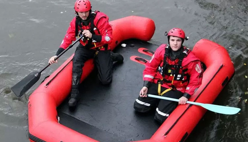 ISO 15372 Ships and Marine Technology - Testing for Inflatable Rescue Boats