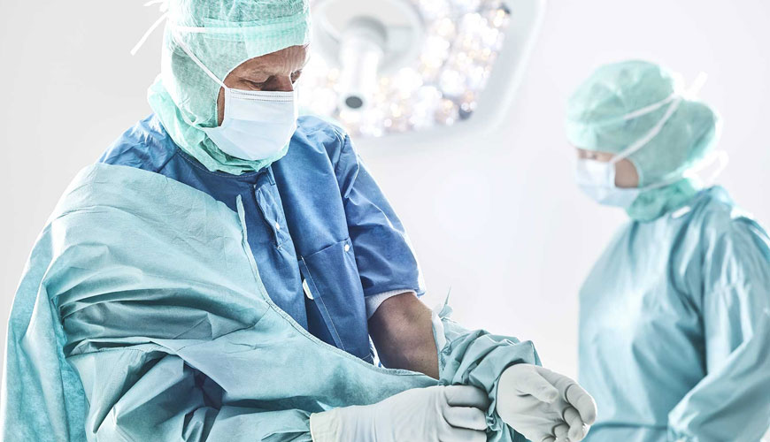 ISO 16603 Determinación de la resistencia de los materiales de la ropa de protección a la penetración de sangre y fluidos corporales - Método de prueba con sangre sintética ISO 16603 Determinación de la resistencia de los materiales de la ropa de protección a la penetración de sangre y fluidos corporales - Método de prueba con sangre sintética