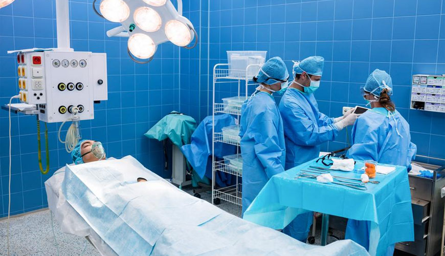 ISO 16604 การกำหนดความต้านทานของวัสดุชุดป้องกันต่อการแทรกซึมของเชื้อโรคในเลือด - วิธีทดสอบโดยใช้แบคทีเรีย Phi-X 174 ISO 16604 การกำหนดความต้านทานของวัสดุชุดป้องกันต่อการแทรกซึมของเชื้อโรคในเลือด - วิธีทดสอบโดยใช้แบคทีเรีย Phi-X 174