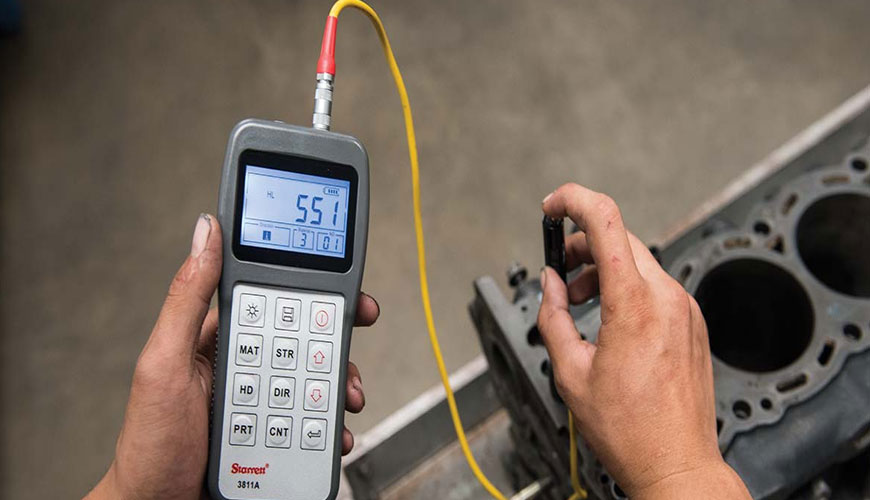 ISO 16859 Metalik Malzemeler - Leeb Sertlik Testi