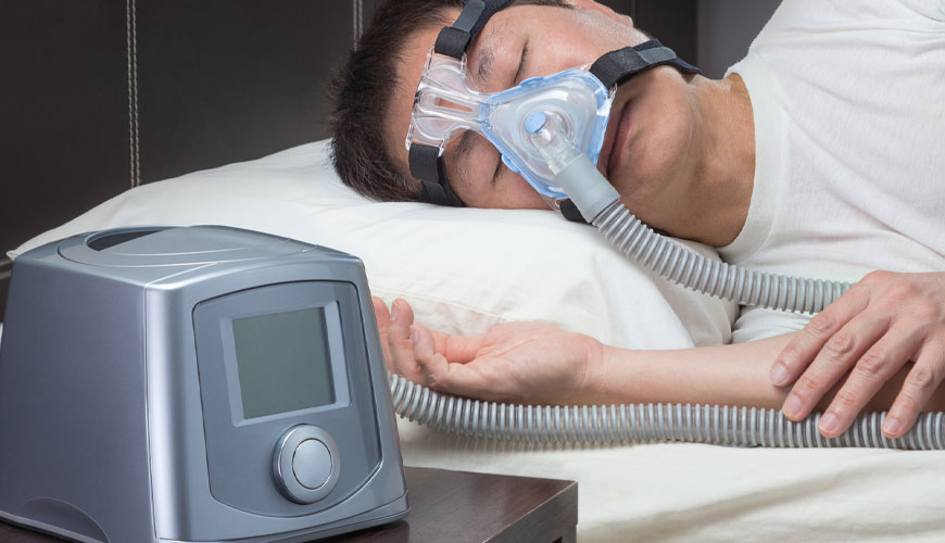 ISO 17510 Medicinski pripomočki, maske in dodatki za uporabo za zdravljenje dihal pri apneji pri spanju