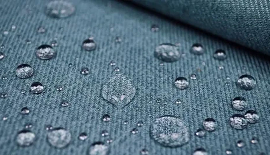 ISO 20158 Tekstil – Določanje časa vpijanja vode in sposobnosti vpijanja vode tekstilnih tkanin