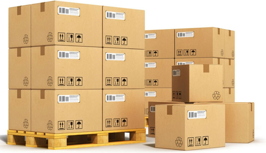 Embalaje ISO 2244, Paquetes de transporte completos y llenos y Cargas unitarias, Pruebas de impacto horizontal