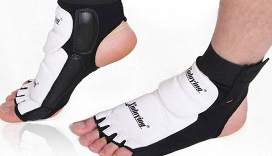 Standardní test ISO 22568-1 pro chrániče chodidel a nohou, pravidla a zkušební metody pro součásti obuvi