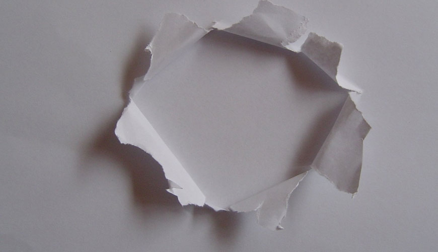 ISO 2758 Kağıt - Patlama Mukavemetinin Tayini Testi