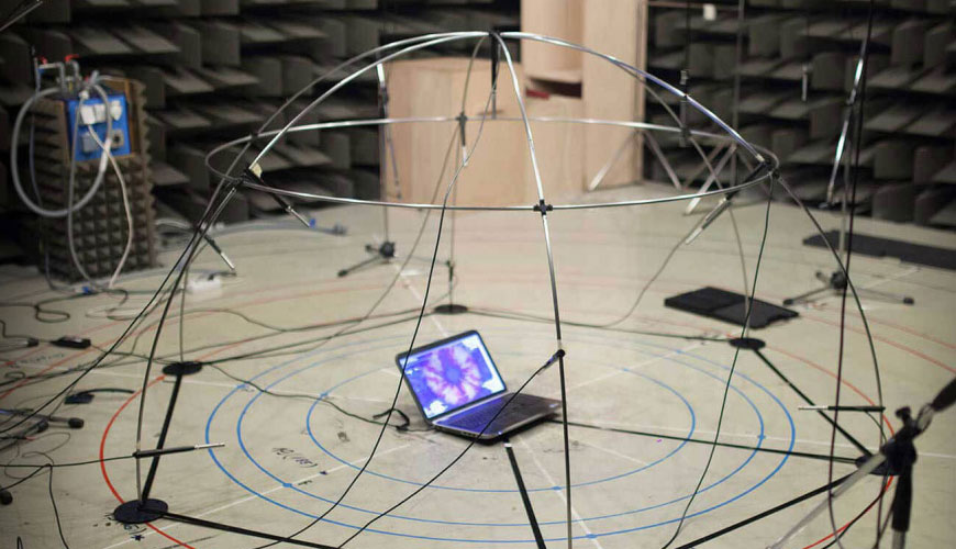 ISO 3745 Akustik - Ses Basıncı Kullanılarak Gürültü Kaynaklarının Ses Güç Seviyelerinin ve Ses Enerji Seviyelerinin Belirlenmesi Testi