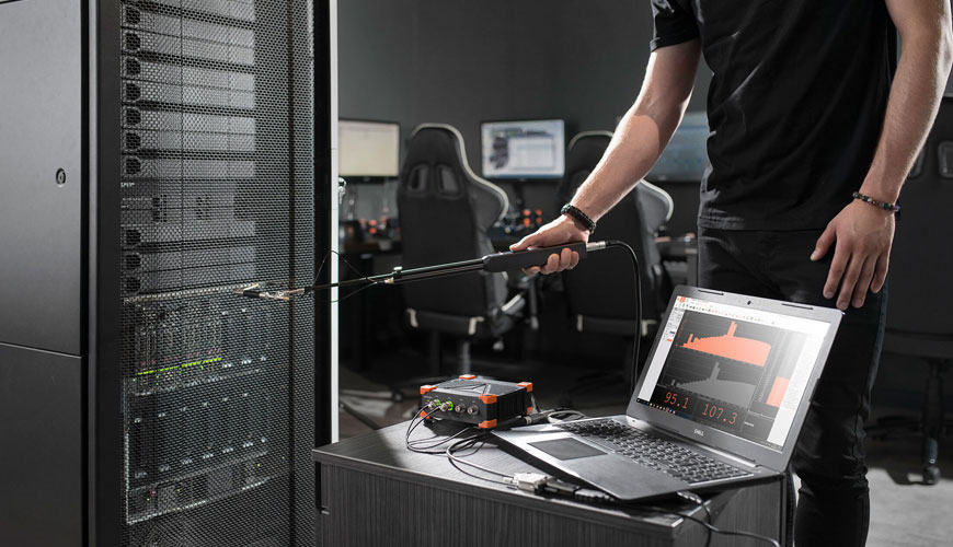 ISO 3747 Akustik - Ses Basıncı Kullanılarak Gürültü Kaynaklarının Ses Güç Seviyelerinin ve Ses Enerji Seviyelerinin Belirlenmesi Testi