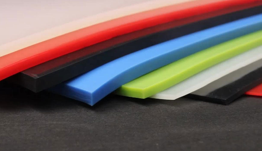 ISO 3865 Kauçuk, Vulkanize veya Termoplastik, Organik Malzeme ile Temas Halinde Boyama için Test Yöntemleri