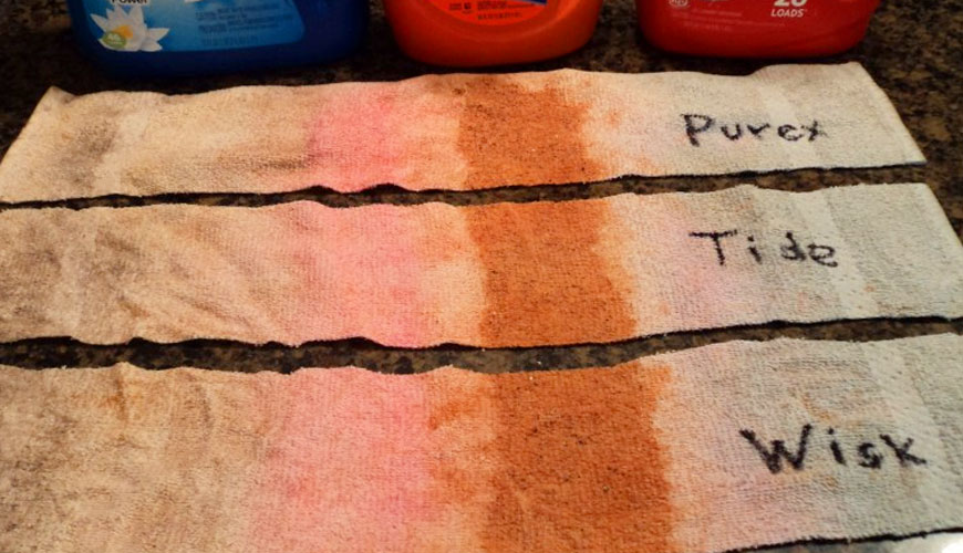 Tensioactivos ISO 4319: prueba de comparación de detergentes para el lavado de telas Tensioactivos ISO 4319: prueba de comparación de detergentes para el lavado de telas