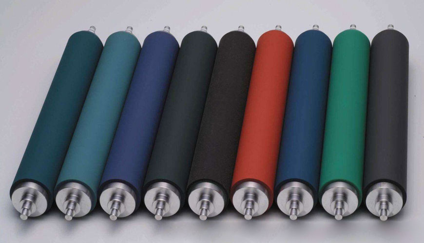 ISO 48-8 Kauçuk - Vulkanize veya Termoplastik - Sertliğin Tayini - Bölüm 8: Pusey ve Jones Yöntemiyle Kauçuk Kaplı Makaraların Görünen Sertliği