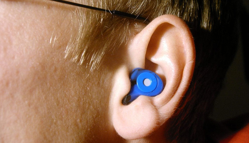Protectores auditivos acústicos ISO 4869-3 - Prueba para protectores tipo tapones para los oídos