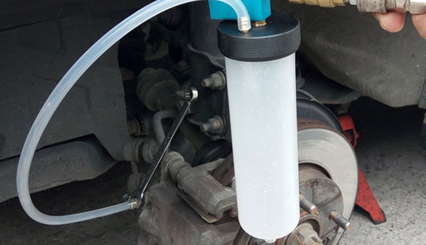 ISO 4925 Značilnosti zavornih tekočin, ki niso na osnovi nafte za cestna vozila, hidravlične sisteme