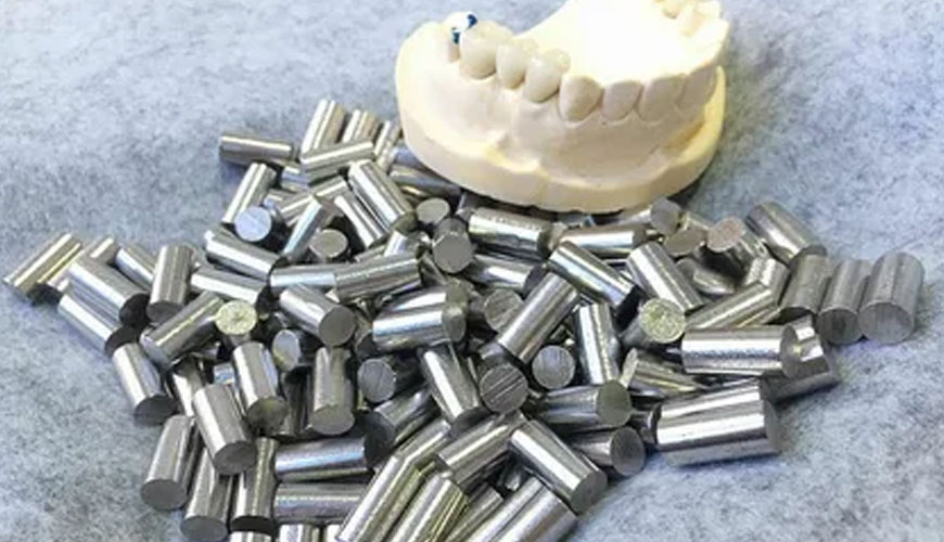 ISO 5832-7 Implantes quirúrgicos, materiales metálicos, Parte 7: norma de prueba de aleación de cobalto-cromo-níquel-molibdeno-hierro maleable y conformada en frío