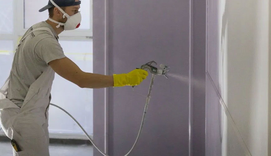 ISO 6272-1 Boyalar ve Vernikler - Hızlı Deformasyon (Darbeye Dayanıklılık) Testleri - Düşen Ağırlık Testi, Geniş Alan Girintisi