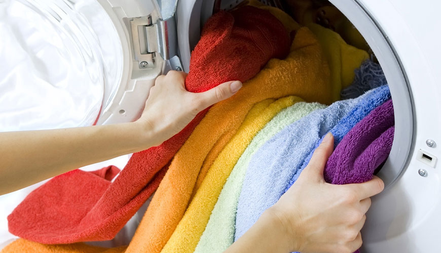 ISO 6330 Dệt may, Thử nghiệm tiêu chuẩn cho Quy trình giặt và sấy tại nhà để Thử nghiệm hàng dệt