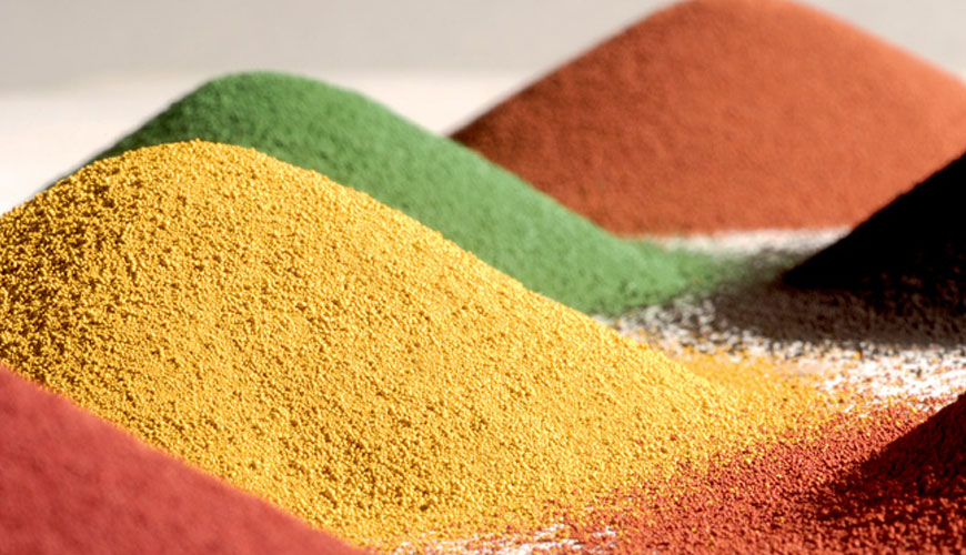 ISO 787-5 Pigmentos y rellenos - Determinación de la prueba del valor de absorción de aceite