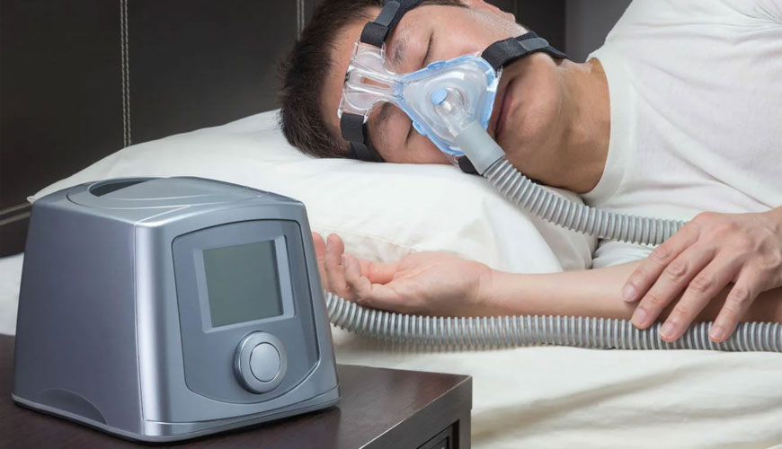 ISO 80601-2-70 Medicinska električna oprema - 2-70 del: Osnovna varnost in osnovna učinkovitost opreme za respiratorno terapijo pri apneji pri spanju
