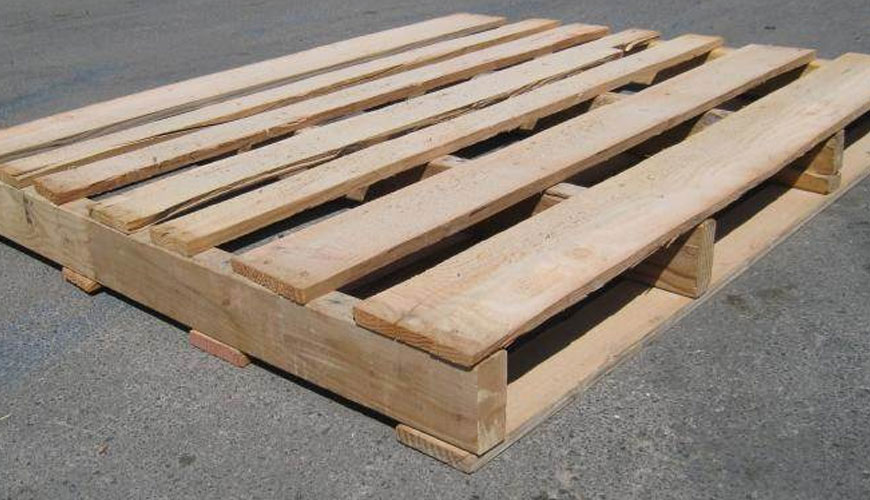 ISO 8611-1 Malzeme Taşıma için Paletler, Düz Paletler, Bölüm 1: Test Yöntemleri