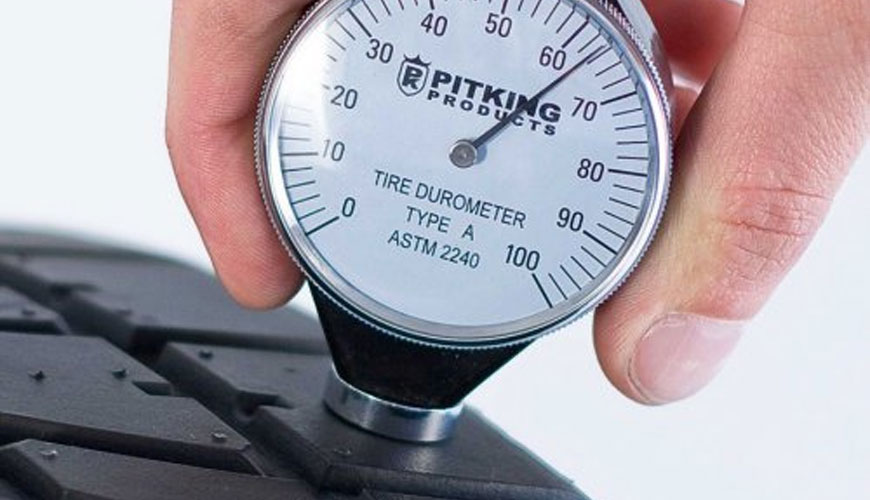 ISO 868 Plastikler ve Ebonit - Durometre Aracılığıyla Girinti Sertliğinin Belirlenmesi için Standart Test