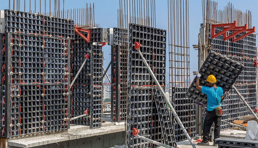 ISO 9404-1 İyonlaştırıcı Radyasyona Karşı Koruma için Mahfazalar - Bölüm 1: 150 mm ve 200 mm Kalınlıktaki Chevron Üniteleri Testi