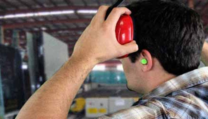 ISO 9612 Akustika - Test za določanje izpostavljenosti poklicnemu hrupu
