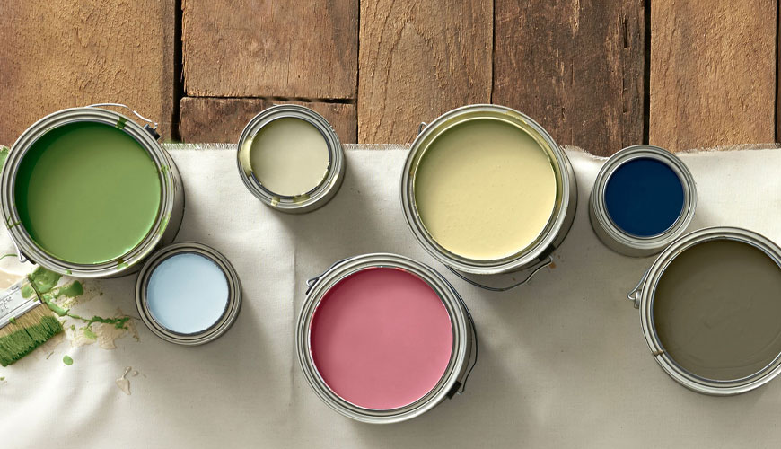 JIS-K-5516 Hazır Karışım Boyalar için Standart Test Yöntemi