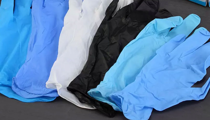 JIS T 9115 Tek Kullanımlık Muayene Eldivenleri için Standart Test