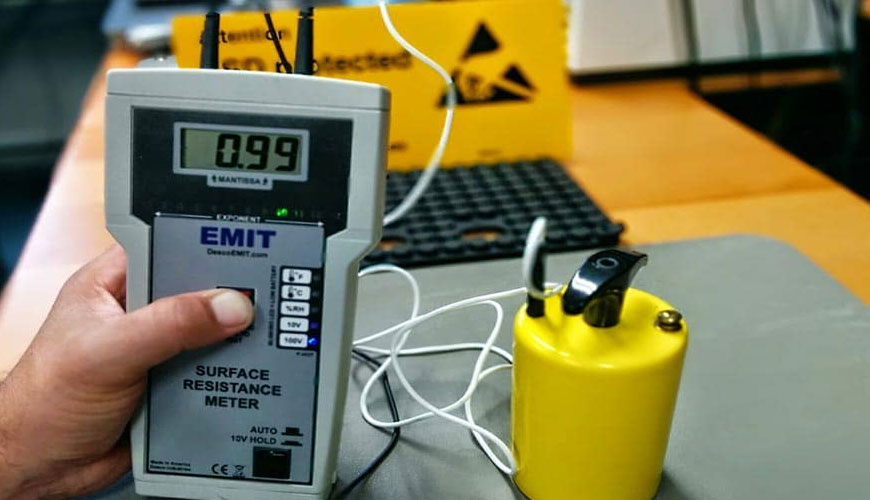 JS 001 Elektrostatik Boşaltma Hassasiyet Testi için Ortak JEDEC-ESDA Standardı