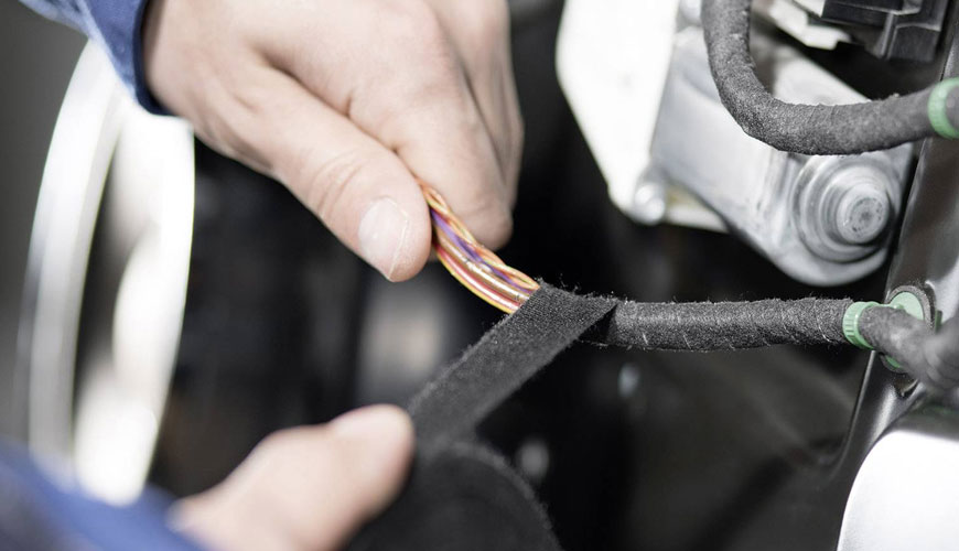 LV 312-1 Motorlu Taşıtlardaki Kablo Demetleri için Koruma Sistemleri - Bantlar - Gereksinimler - Testler