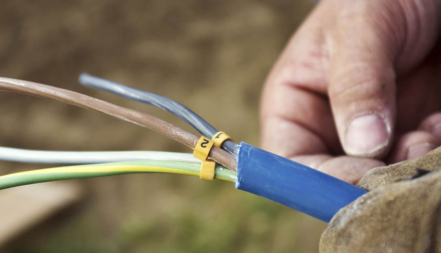 สายเคเบิล MIL DTL 24643C มาตรฐานการทดสอบข้อกำหนดทั่วไปสำหรับไฟฟ้า ควันต่ำ การใช้เรือที่ปราศจากฮาโลเจน