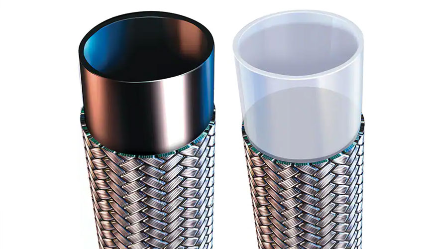 MIL-DTL-27267-4 CRES Takviyeli Politetrafloroetilenin 450° F Hortum Testi