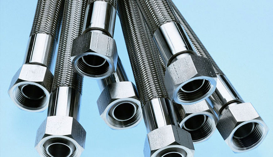 MIL-DTL-83298-4 İletken Politetrafloroetilen Boruların Hidrolik Ve Pnömatik Testi