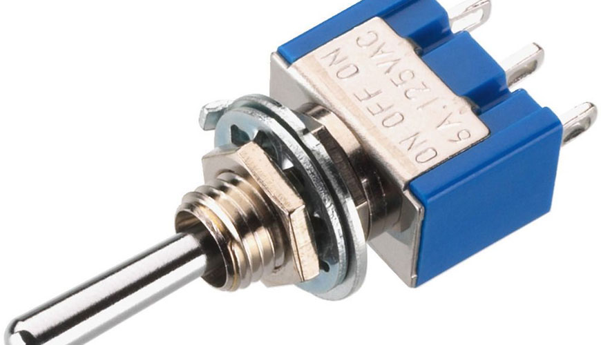 Prueba estándar MIL PRF 8805G para interruptores y conjuntos de interruptores, sensibles, especificaciones generales de acción rápida