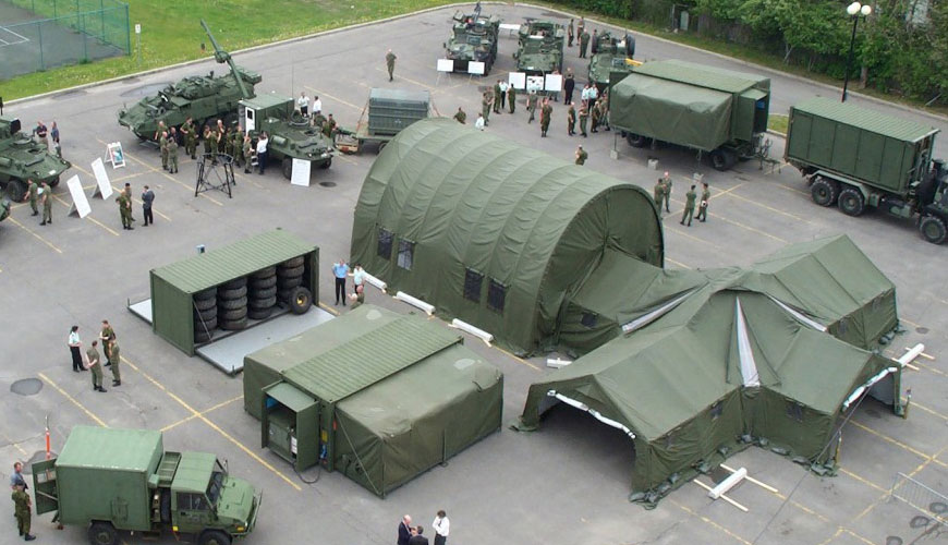 MIL-STD-907B Engineering and Design Criteria Test for Shelters