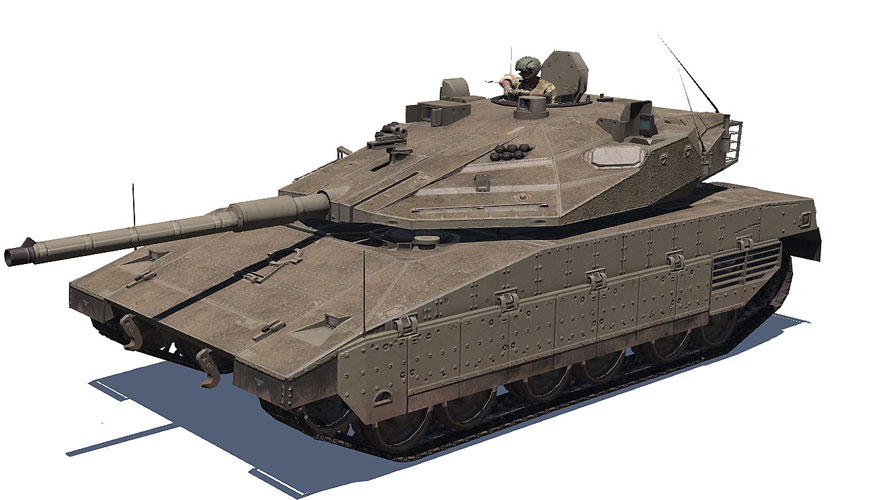 Testni standard NATO STANAG 4319 za zahteve za protinadzor za infrardeče, toplotne smernice za prihodnje glavne bojne tanke