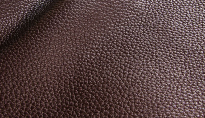 NES M0602 Otomobiller için Hakiki Deri ve Poliüretan deri ve polivinilklorür kaplı kumaşın Test Yöntemleri