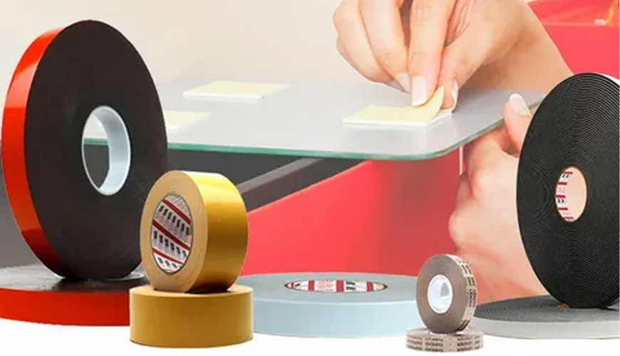 NES M8506 Otomobiller için Basınca Duyarlı Yapışkanlı Çift Taraflı Bantlar için Test