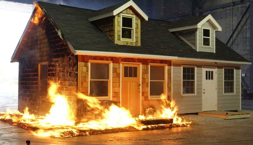 NF P92-503 Yapı Malzemeleri Yangın Testi (M Puanı, M1, M2, M3 ve M4)