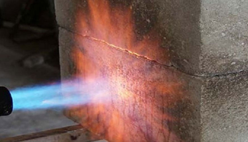 NF P92-505 Preskus požara gradbenih materialov, preizkus kapljanja